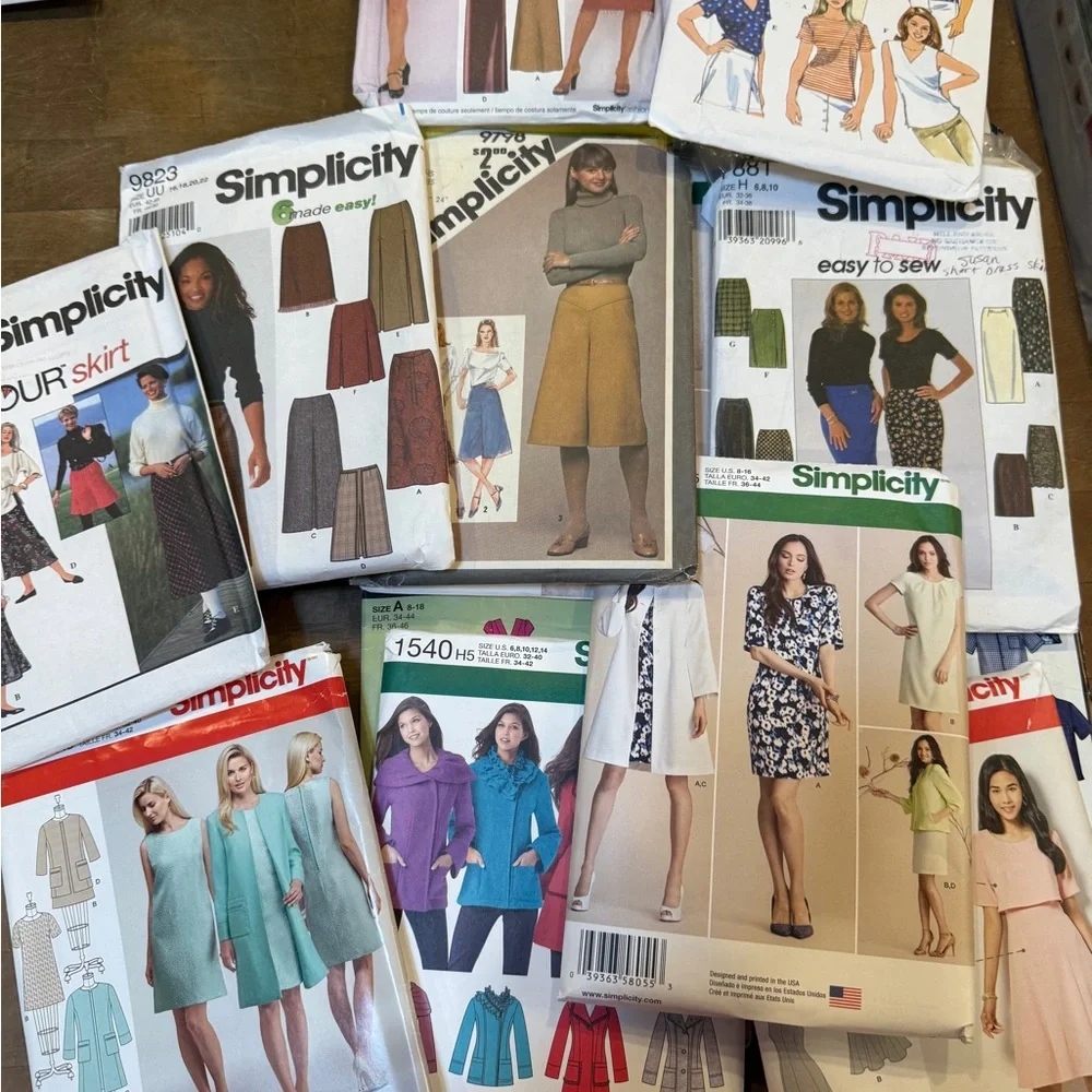 22 Vintage Simplicity Sewing Pattern Women’s Homemade Clothing - Picture 12 of 13